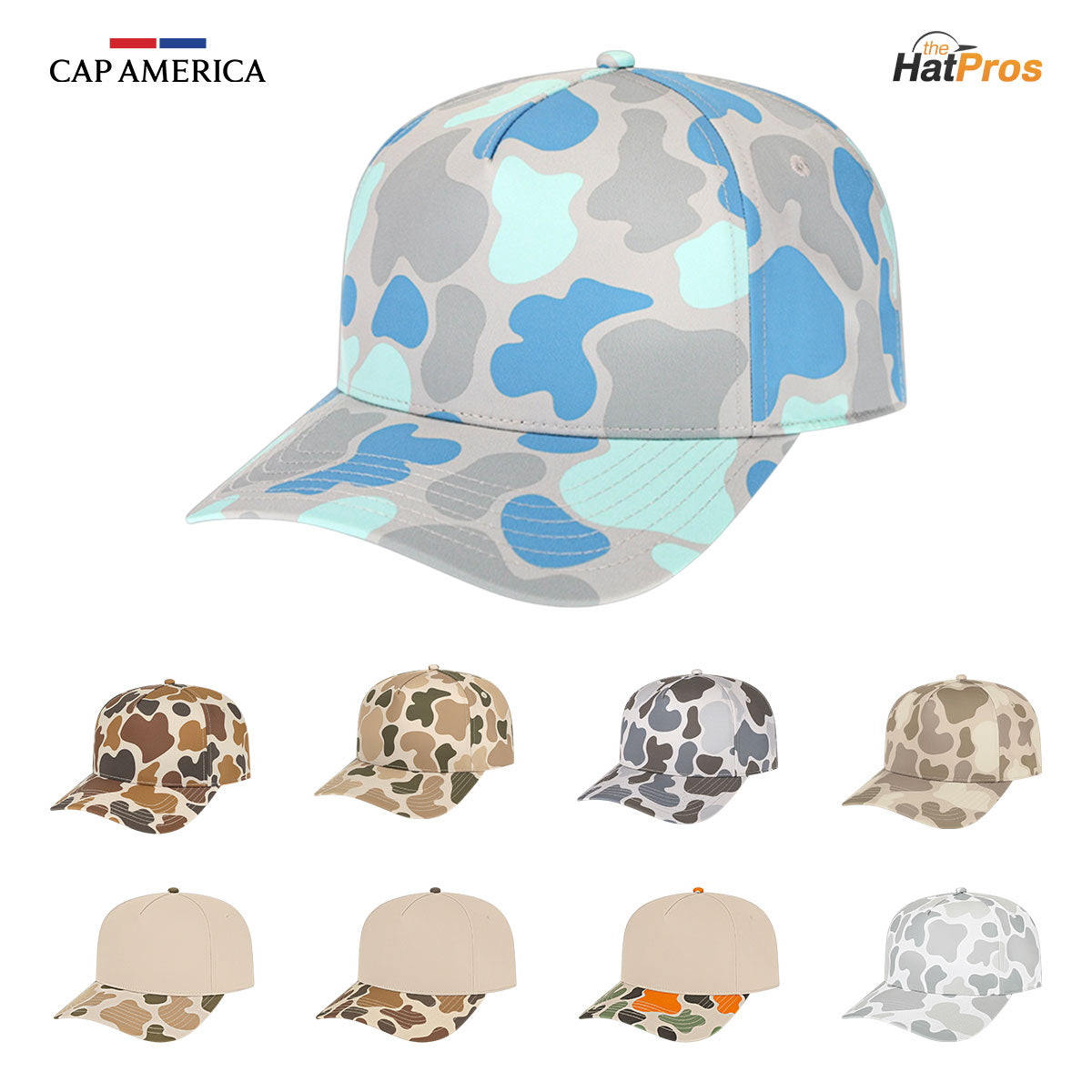 Cap America i2026 Daybreak Camo Cap