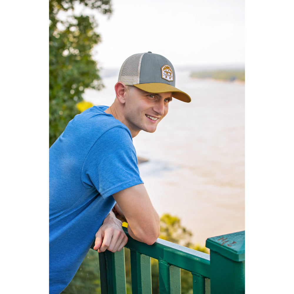 Cap America i3038 Poly/Cotton Trucker Mesh Back Cap