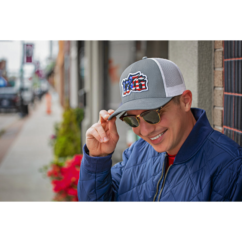 Cap America i3038 Poly/Cotton Trucker Mesh Back Cap