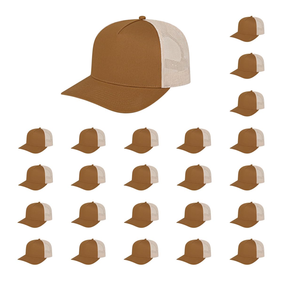 Cap America i3039 Classic 5 Panel Trucker