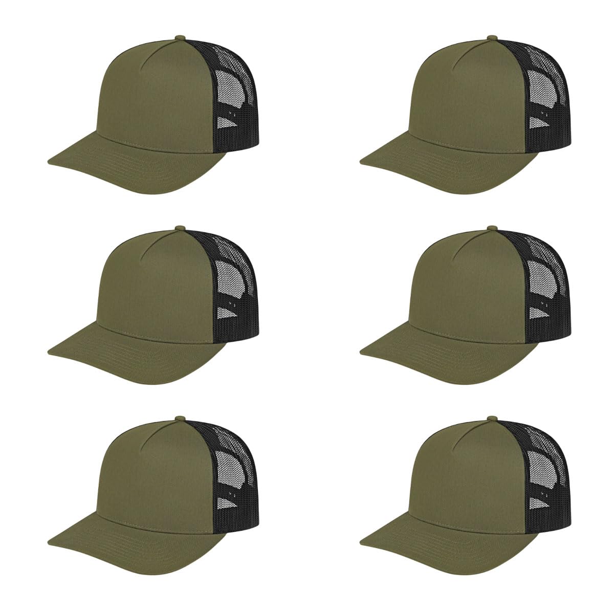Cap America i3039 Classic 5 Panel Trucker