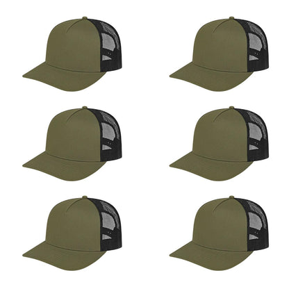 Cap America i3039 Classic 5 Panel Trucker