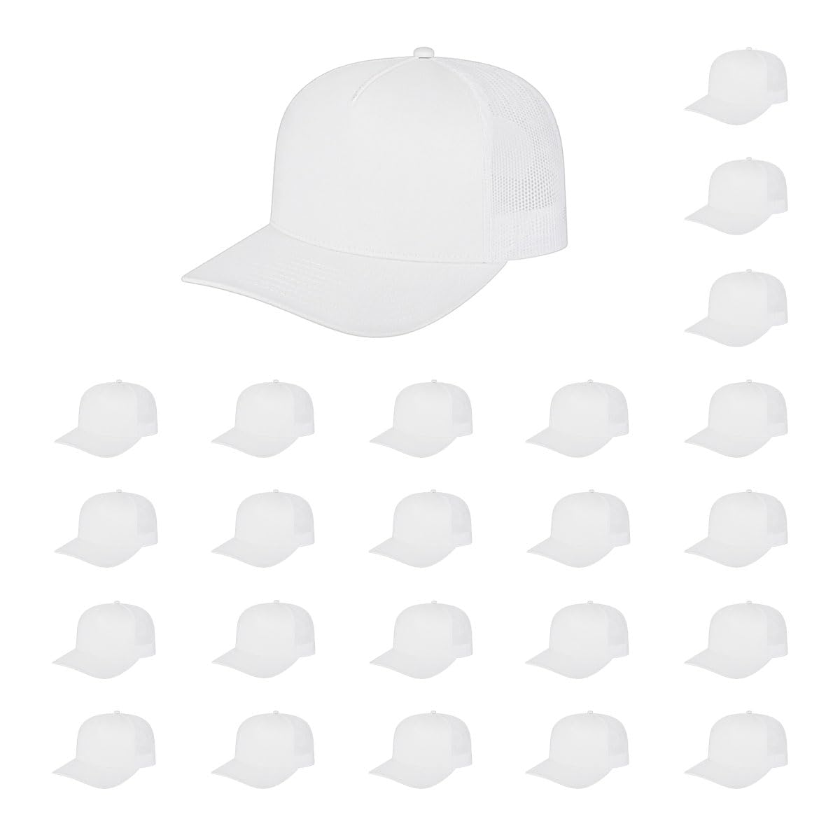 Cap America i3039 Classic 5 Panel Trucker