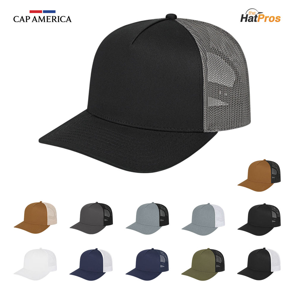 Cap America i3039 Classic 5 Panel Trucker – The Hat Pros, Inc.