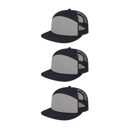 Cap America i3057 Mid Profil 7-Panel Snapback Trucker Cap image 10