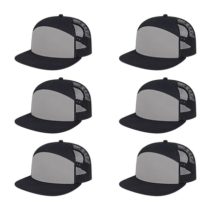 Cap America i3057 Mid Profil 7-Panel Snapback Trucker Cap image 11