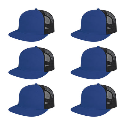 Cap America i3057 Mid Profil 7-Panel Snapback Trucker Cap image 53