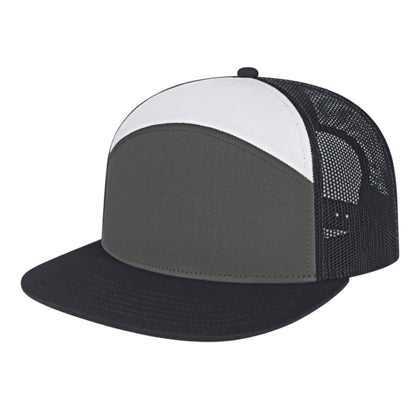 Cap America i3057 Mid Profil 7-Panel Snapback Trucker Cap image 71