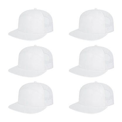 Cap America i3057 Mid Profil 7-Panel Snapback Trucker Cap image 68