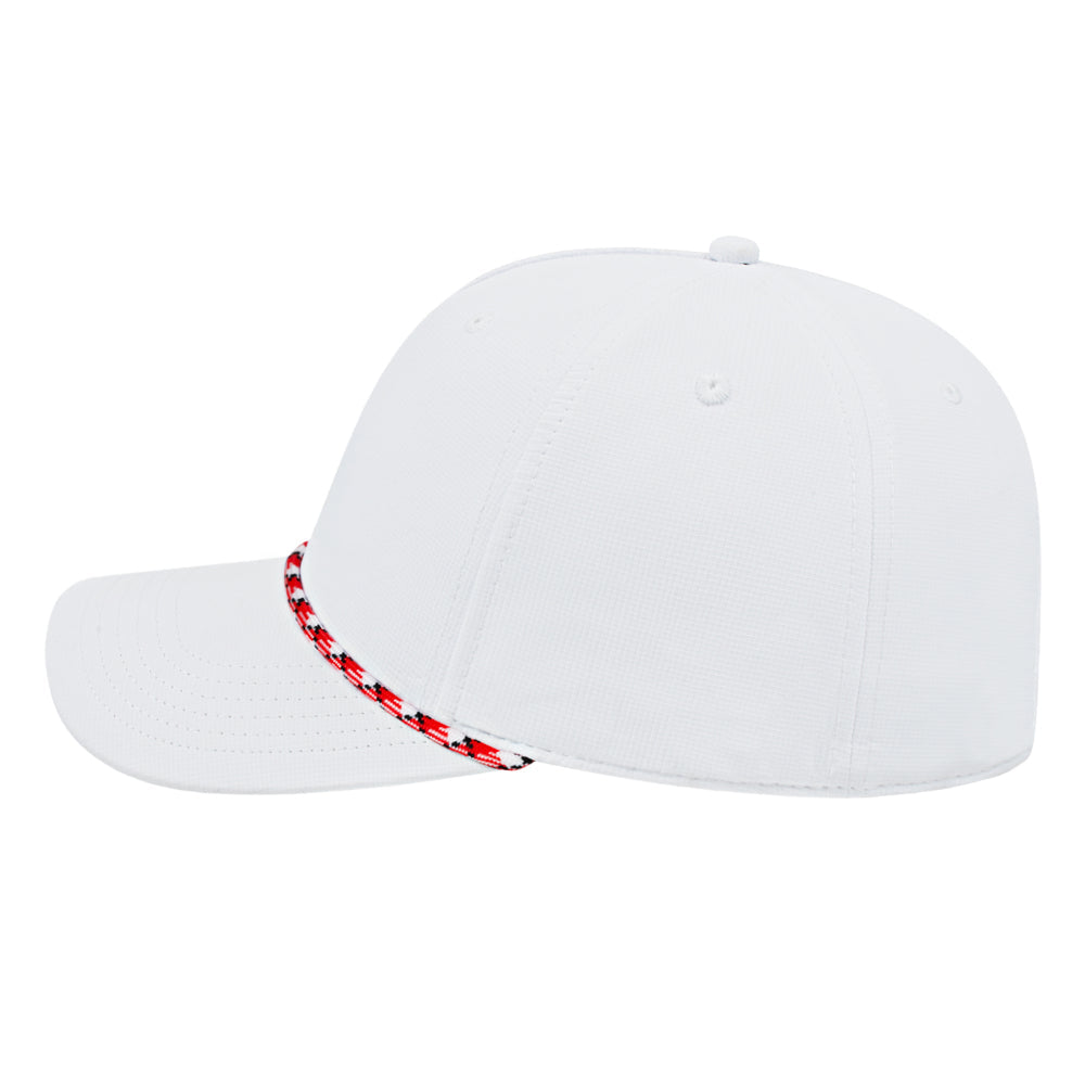 i7256-White with Red/White/Black Rope image 2