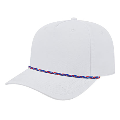 i7256-White with Red/White/Royal Rope image 1