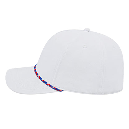 i7256-White with Red/White/Royal Rope image 2