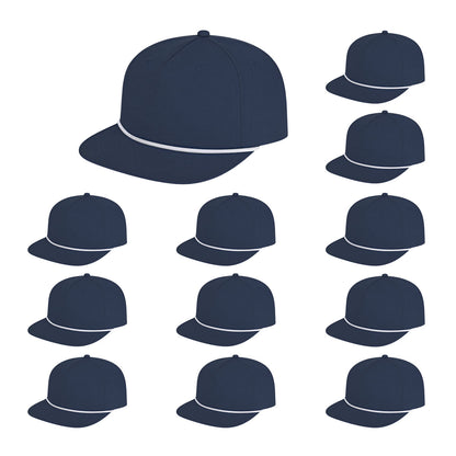 Cap America i7310 Unstructured 5 Panel Waypoint Rope Snapback Cap image 19