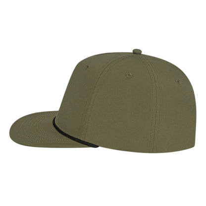 Cap America i7310 Unstructured 5 Panel Waypoint Rope Snapback Cap image 22