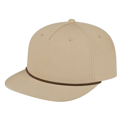 Cap America i7310 Unstructured 5 Panel Waypoint Rope Snapback Cap image 56