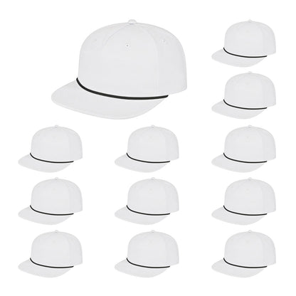 Cap America i7310 Unstructured 5 Panel Waypoint Rope Snapback Cap image 68