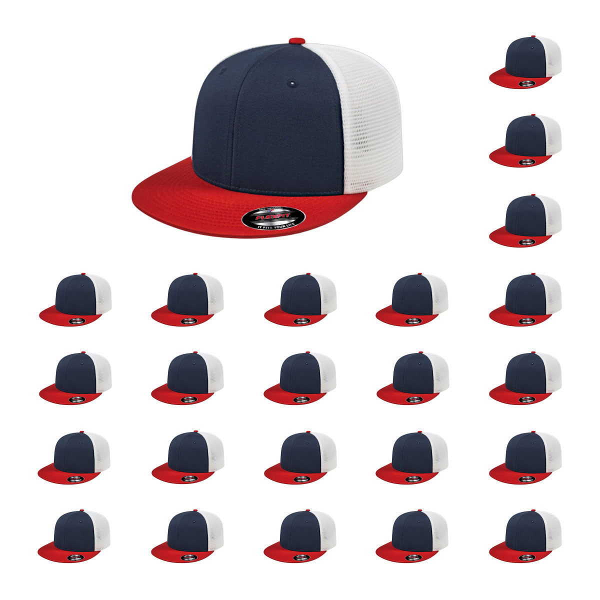 Cap America i8501 Flexfit Performance Trucker Cap