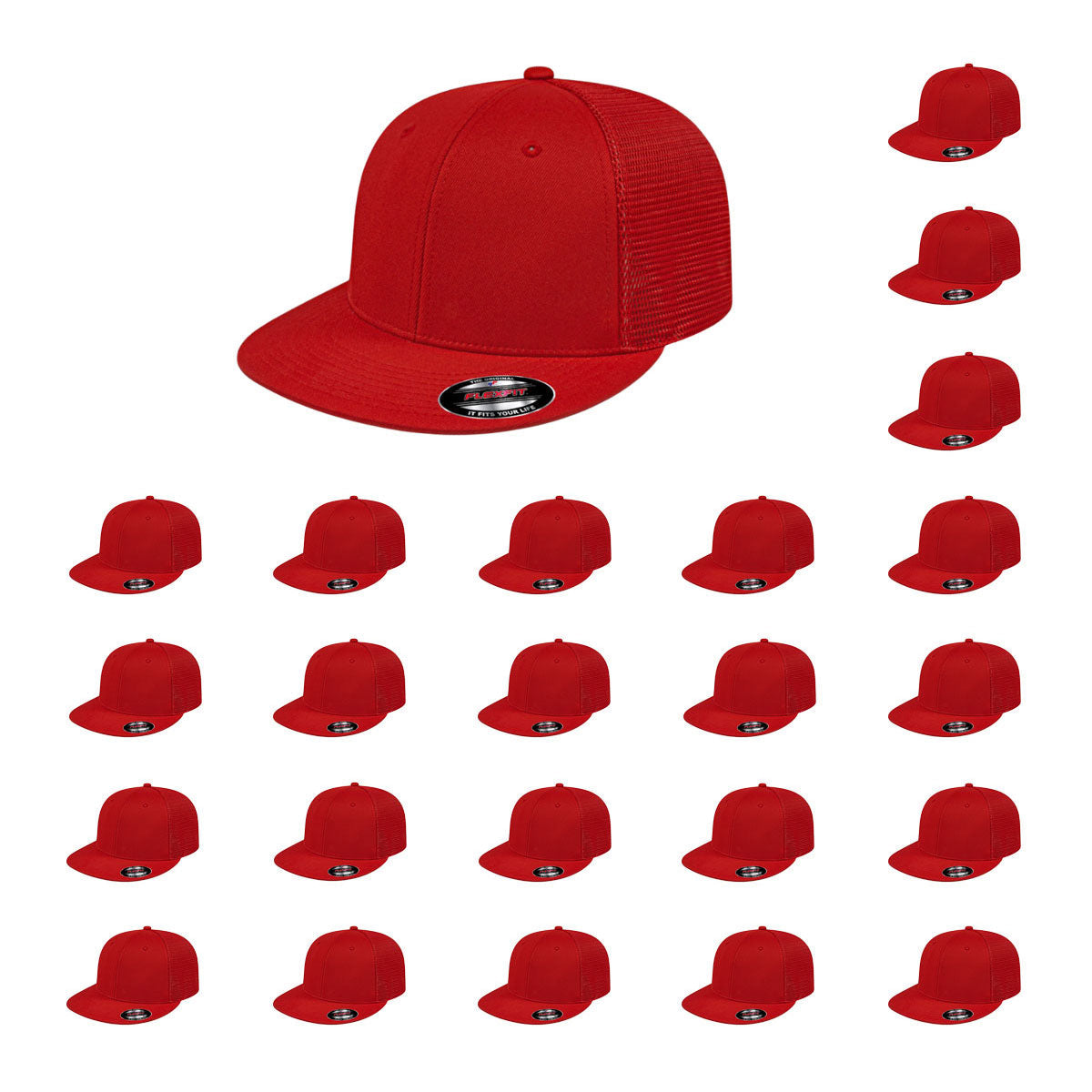 Cap America i8501 Flexfit Performance Trucker Cap