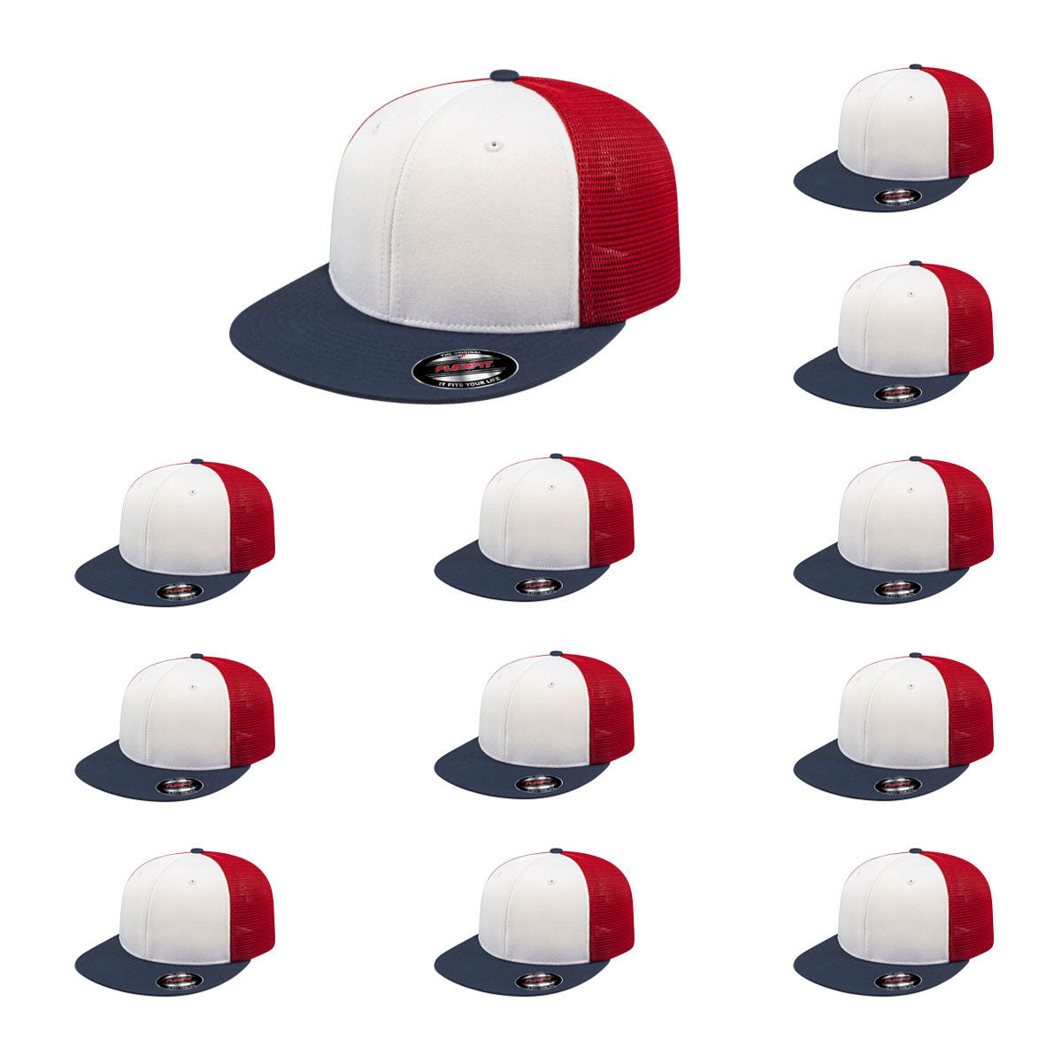 Cap America i8501 Flexfit Performance Trucker Cap