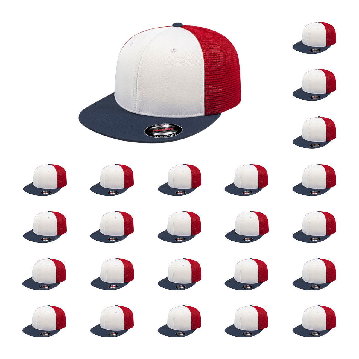 Cap America i8501 Flexfit Performance Trucker Cap