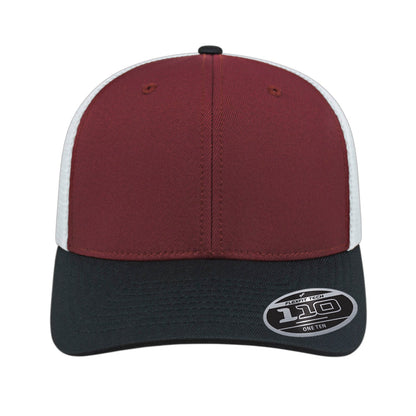 i8502-Maroon/Black/White image 1