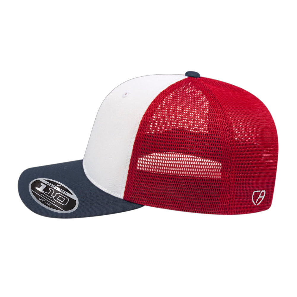 i8502-White/Navy/Red image 3