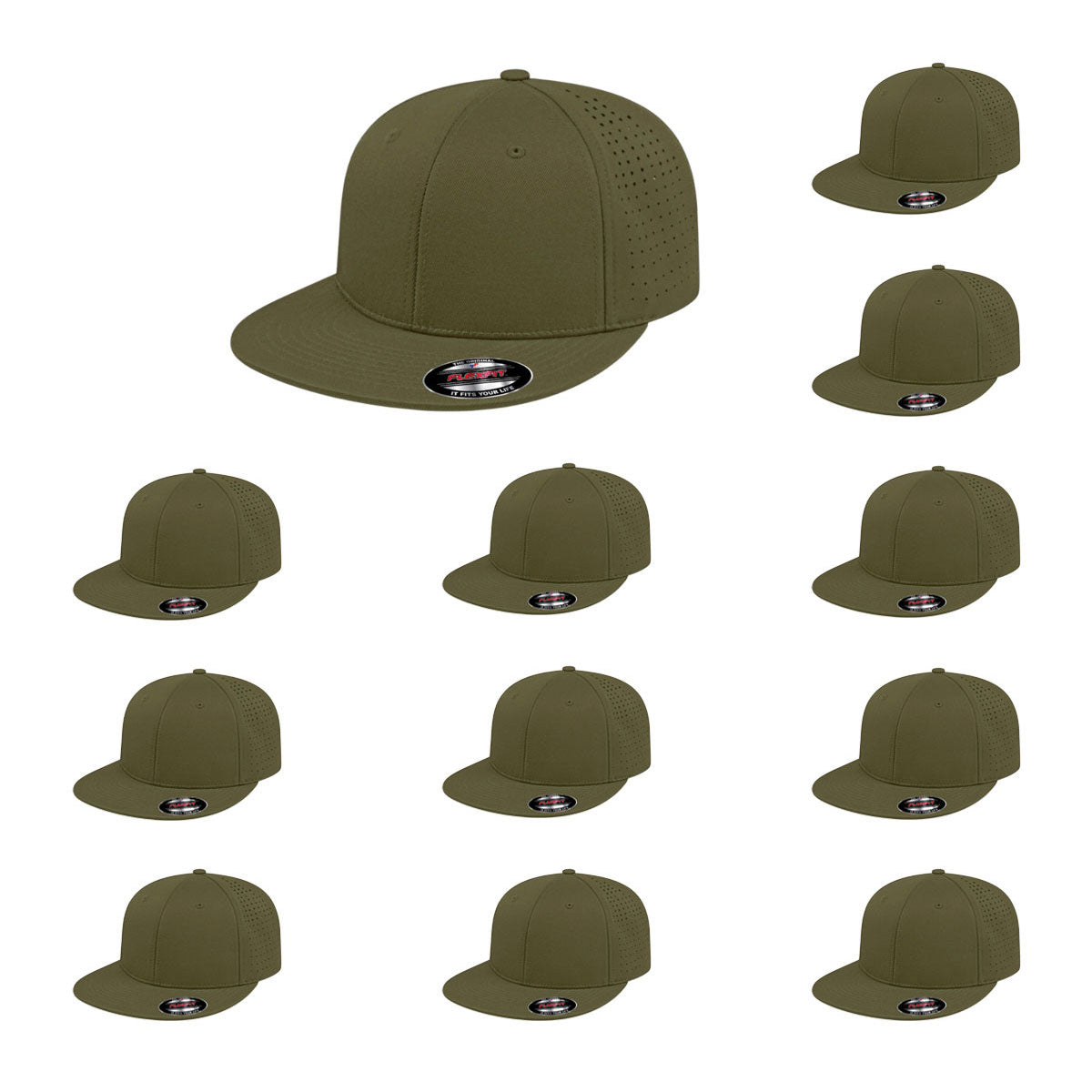 Cap America i8503 Flexfit Perforated Performance Cap