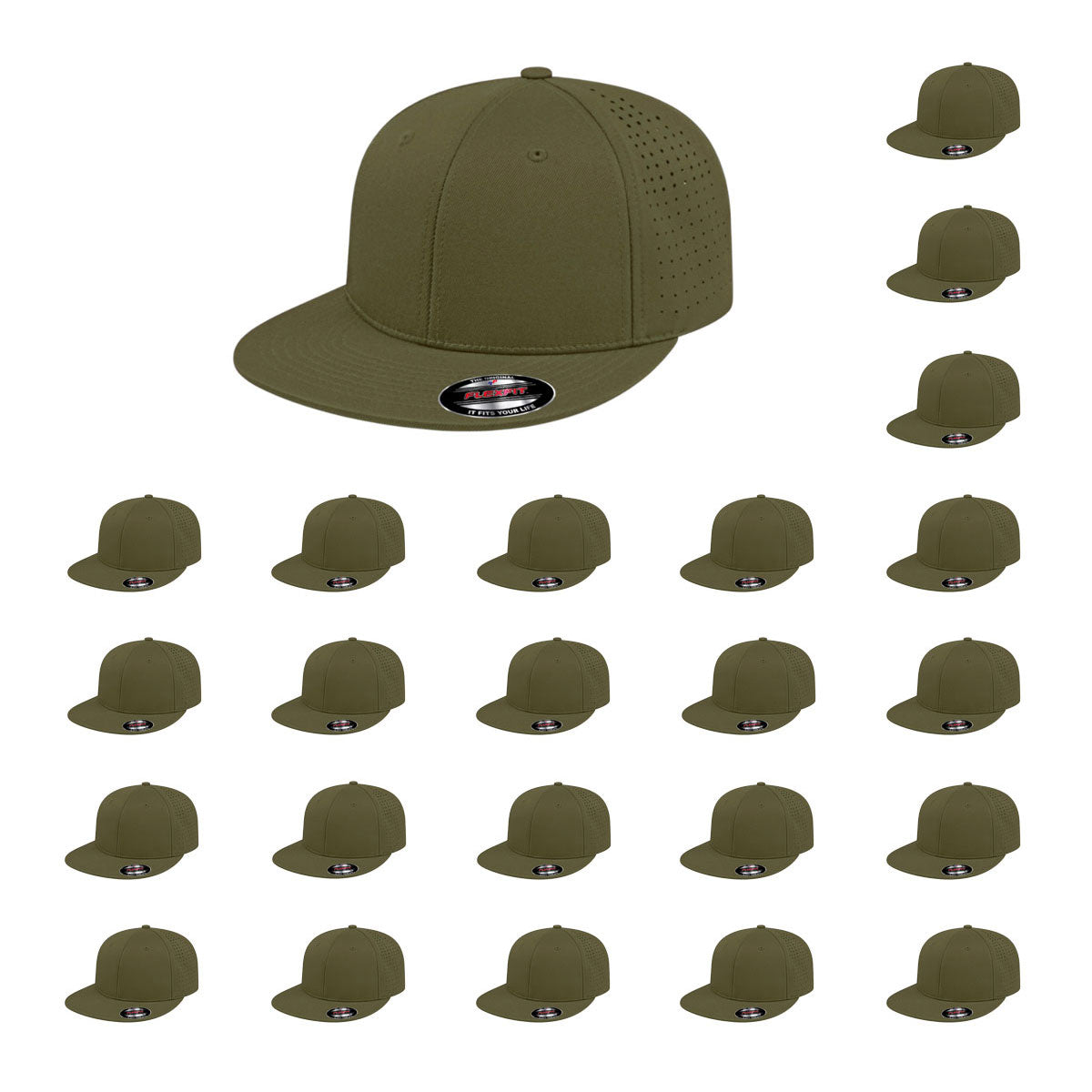 Cap America i8503 Flexfit Perforated Performance Cap