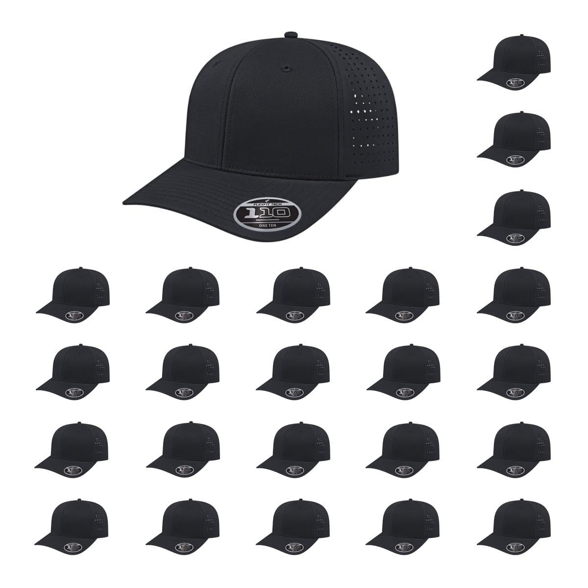 Cap America i8533 Flexfit 110 Perforated Performance Snapback Cap