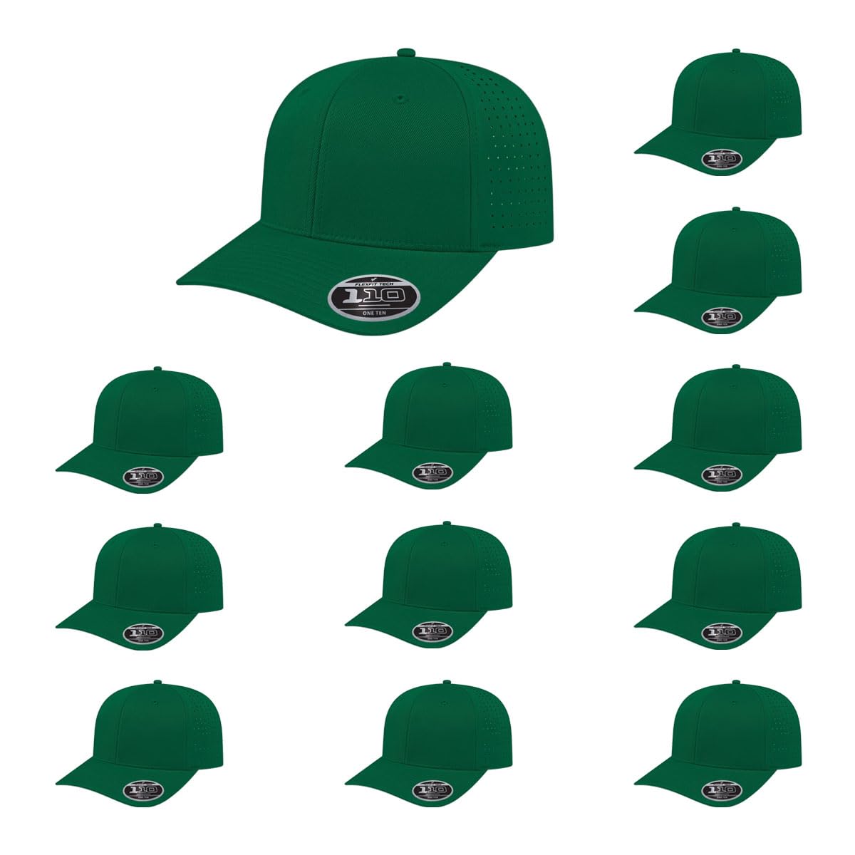 Cap America i8533 Flexfit 110 Perforated Performance Snapback Cap