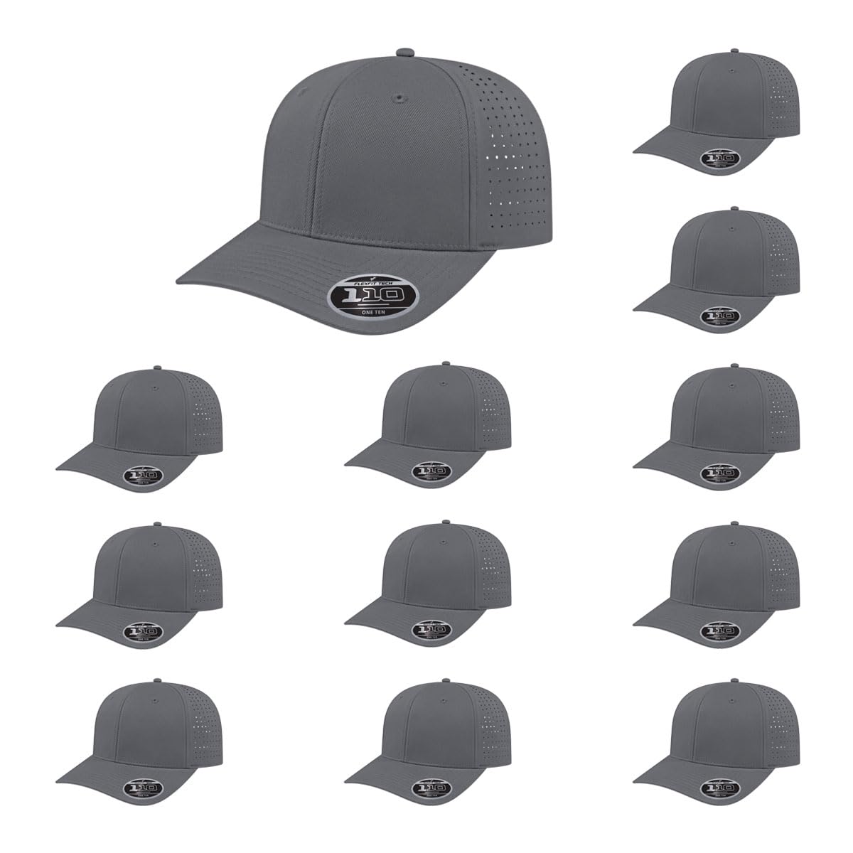 Cap America i8533 Flexfit 110 Perforated Performance Snapback Cap