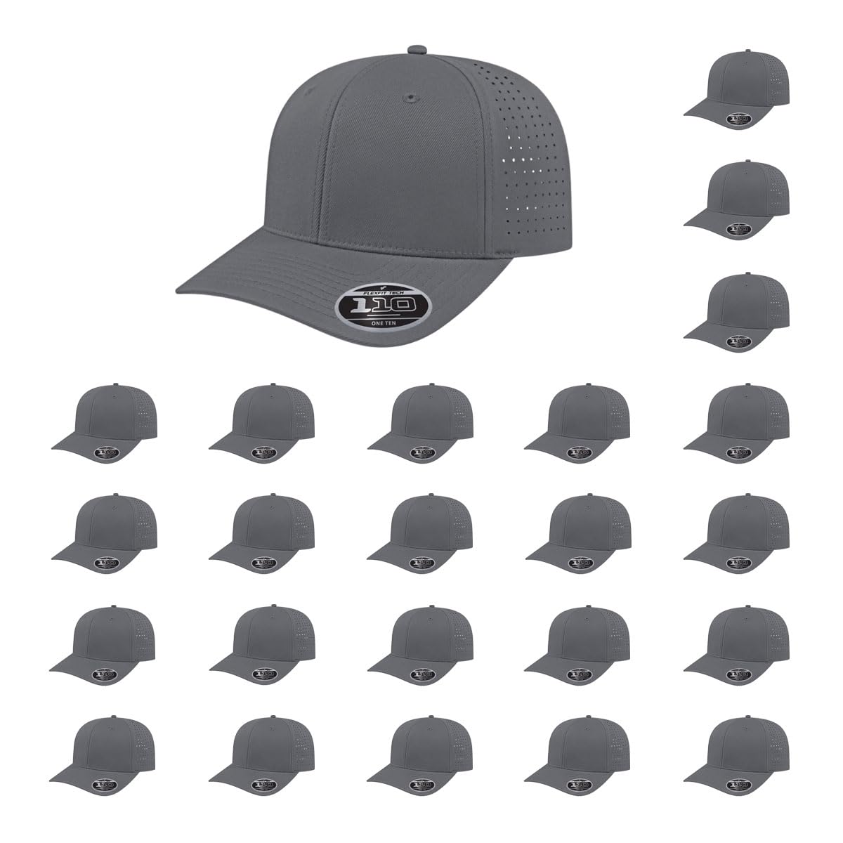 Cap America i8533 Flexfit 110 Perforated Performance Snapback Cap