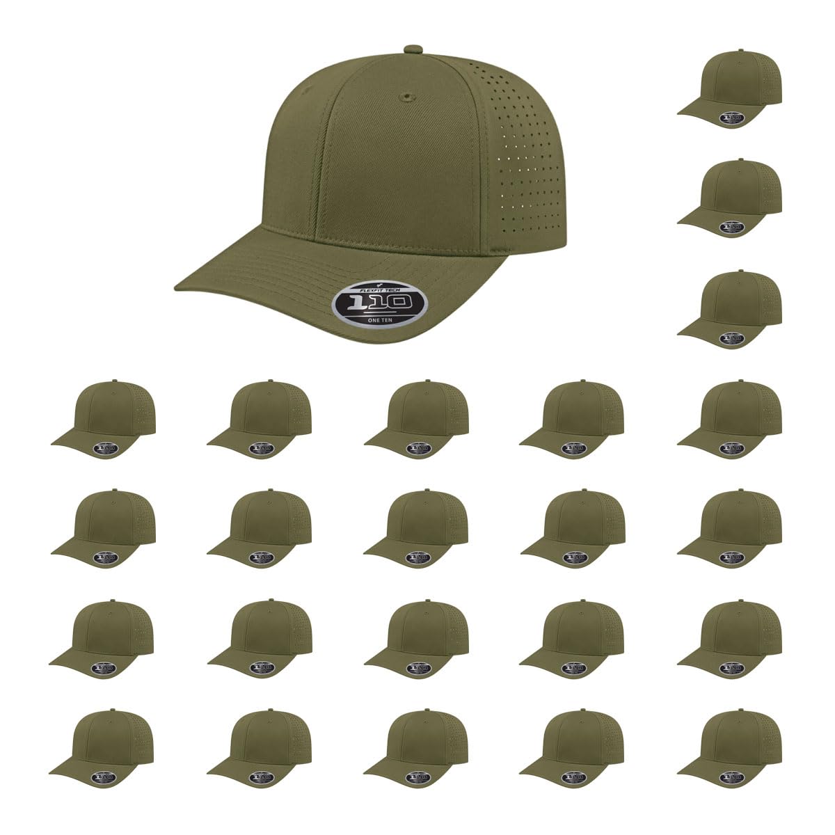 Cap America i8533 Flexfit 110 Perforated Performance Snapback Cap