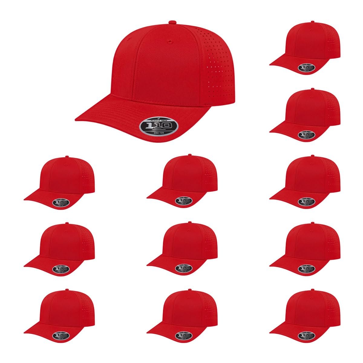 Cap America i8533 Flexfit 110 Perforated Performance Snapback Cap