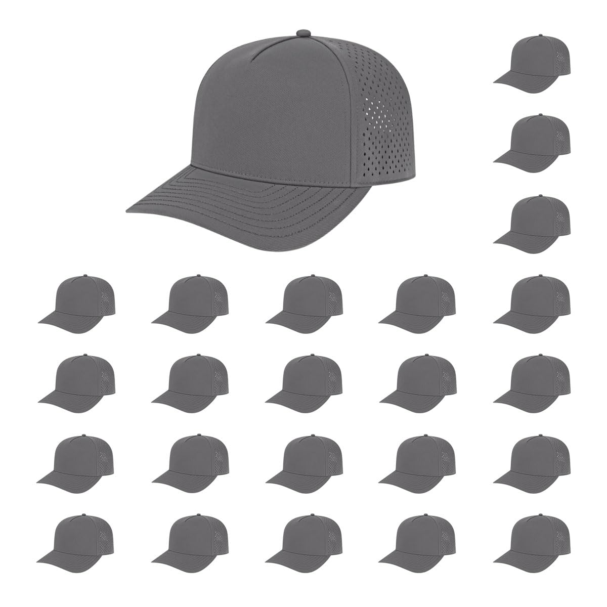 Cap America i8540 Premium Water-Resistant Perforated Cap – The Hat