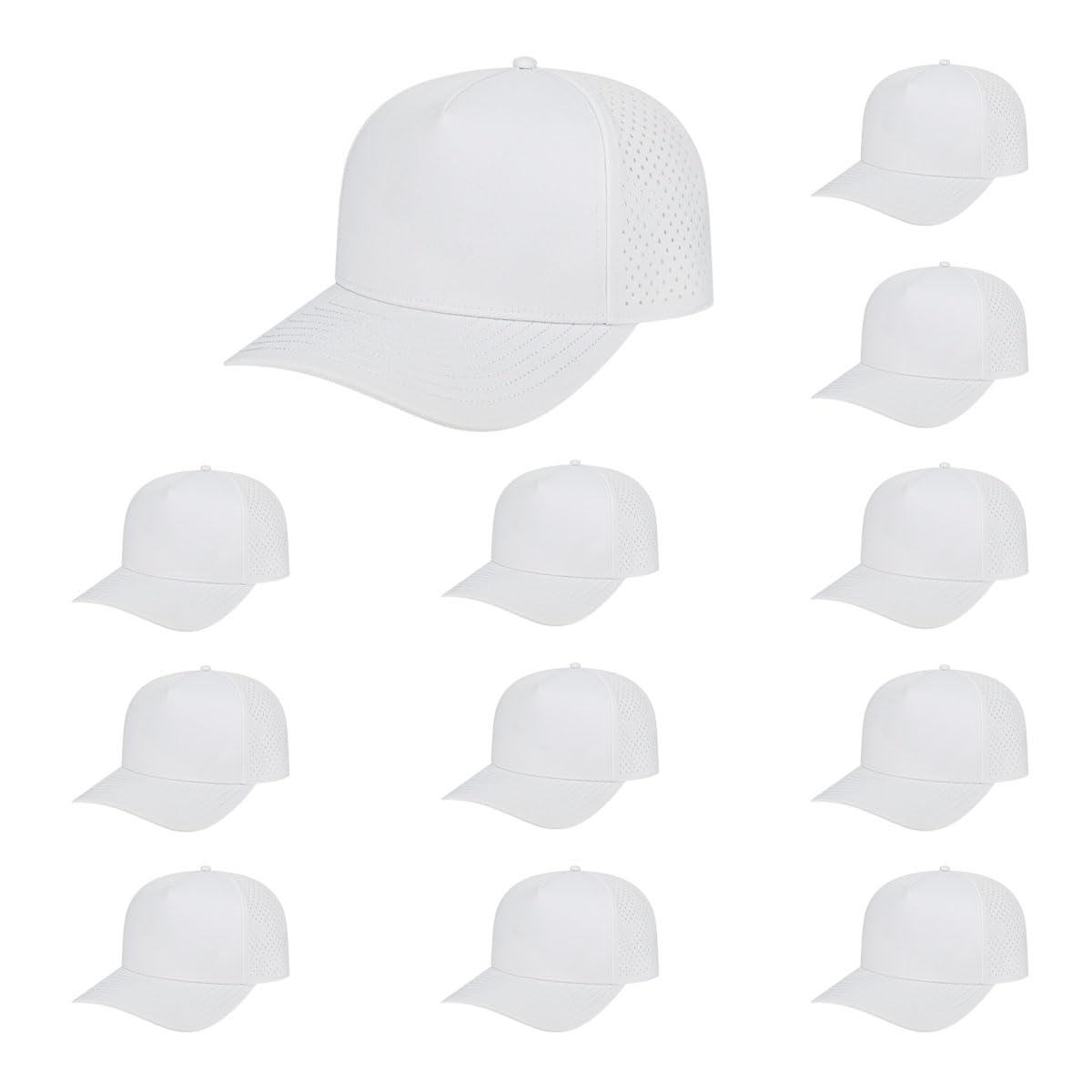 Cap America i8540 Premium Water-Resistant Perforated Cap – The Hat
