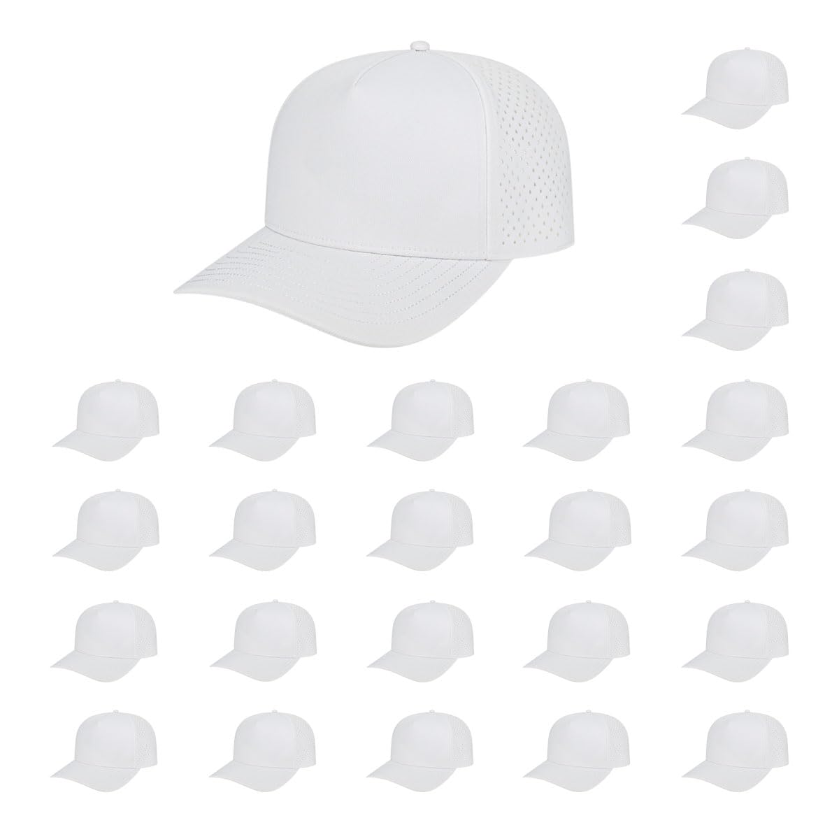 Cap America i8540 Premium Water-Resistant Perforated Cap – The Hat