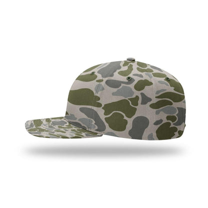 Richardson 312 Twill Back Classic Trucker- Marsh Duck Camo Image 2