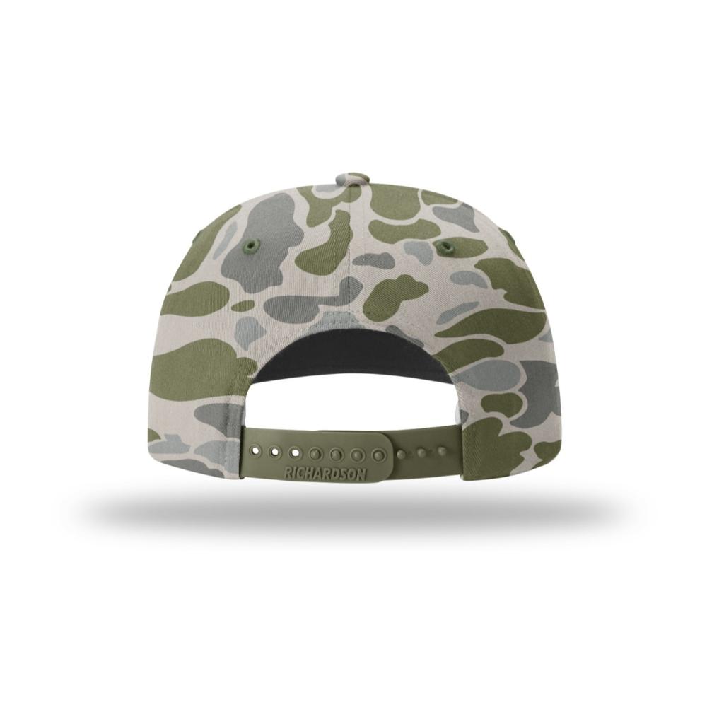Richardson 312 Twill Back Classic Trucker- Marsh Duck Camo Image 6