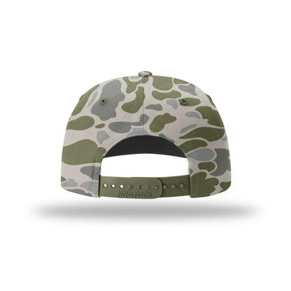 Richardson 312 Twill Back Classic Trucker- Marsh Duck Camo Image 6