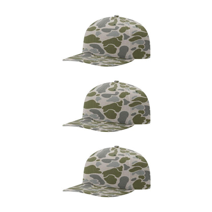 Richardson 312 Twill Back Classic Trucker- Marsh Duck Camo PK 3