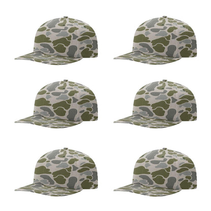 Richardson 312 Twill Back Classic Trucker- Marsh Duck Camo PK 6