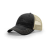 richardson-111-garment-washed-trucker-black-khaki.jpg image