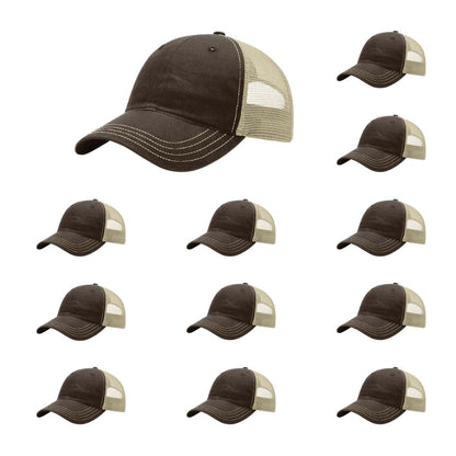 richardson-111-garment-washed-trucker-brown-khaki-pk-12.jpg image