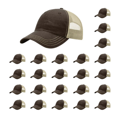 richardson-111-garment-washed-trucker-brown-khaki-pk-24.jpg image