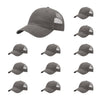 richardson-111-garment-washed-trucker-charcoal-pk-12.jpg image