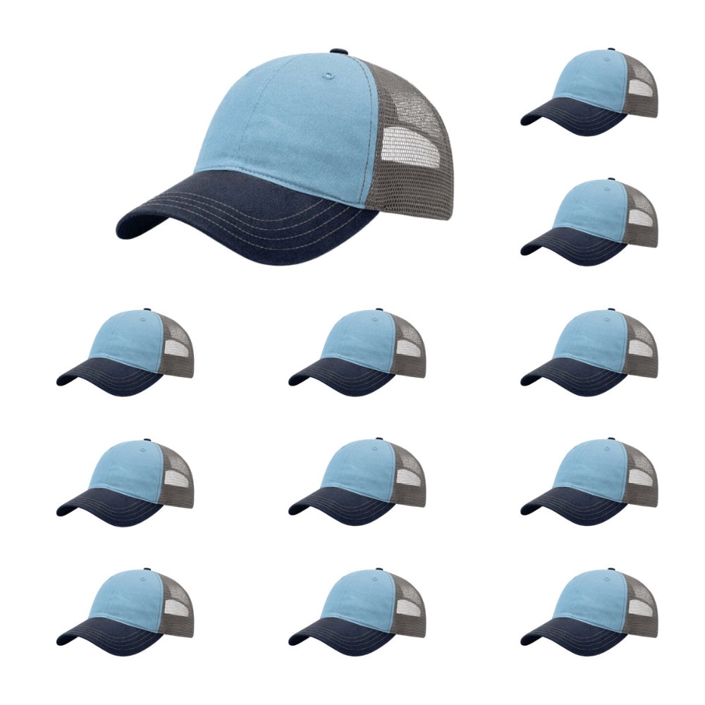 richardson-111-garment-washed-trucker-columbia-blue-charcoal-navy-pk-12.jpg image