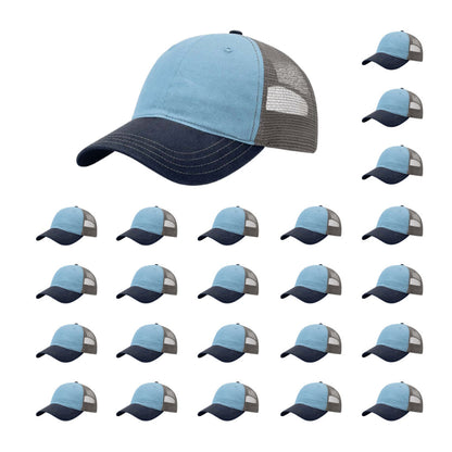 richardson-111-garment-washed-trucker-columbia-blue-charcoal-navy-pk-24.jpg image