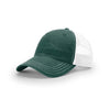 richardson-111-garment-washed-trucker-dark-green-white.jpg image