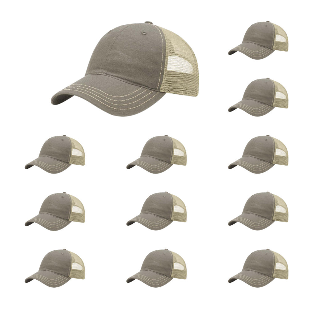 richardson-111-garment-washed-trucker-driftwood-khaki-pk-12.jpg image